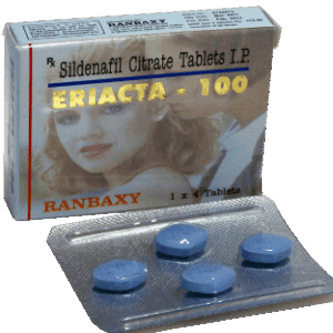 Eriacta pills 100 mg Sildenafil tablets
