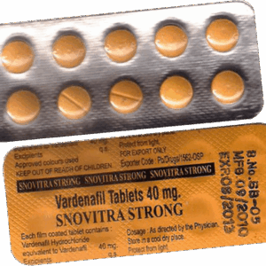 Snovitra 40 mg Vardenafil STRONG  Tablets